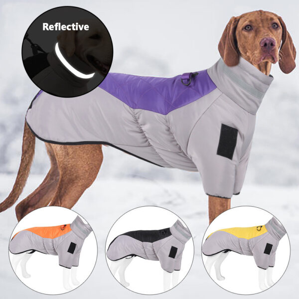 Warm Reflective Dog Coat