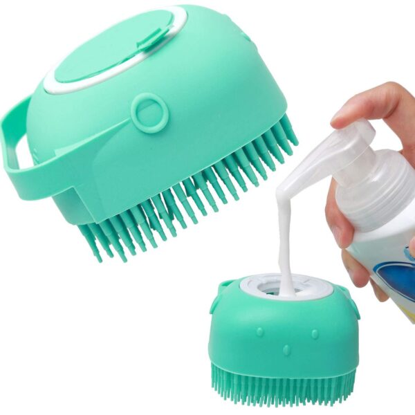 Pet Silicone Shampoo Brush